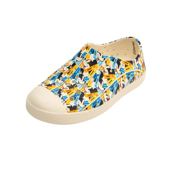 BNIB Native Shoes x Disney Kids' Toddler Jefferson Print Slip-On Sneaker Mickey - Picture 2 of 4